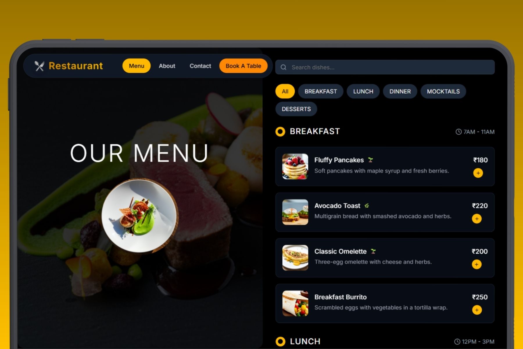 Restaurant - Slide 3