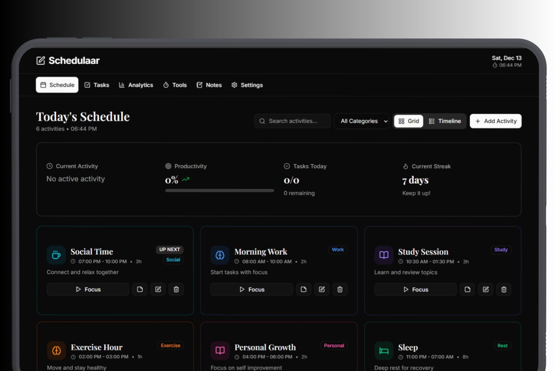 Schedulaar - Slide 3