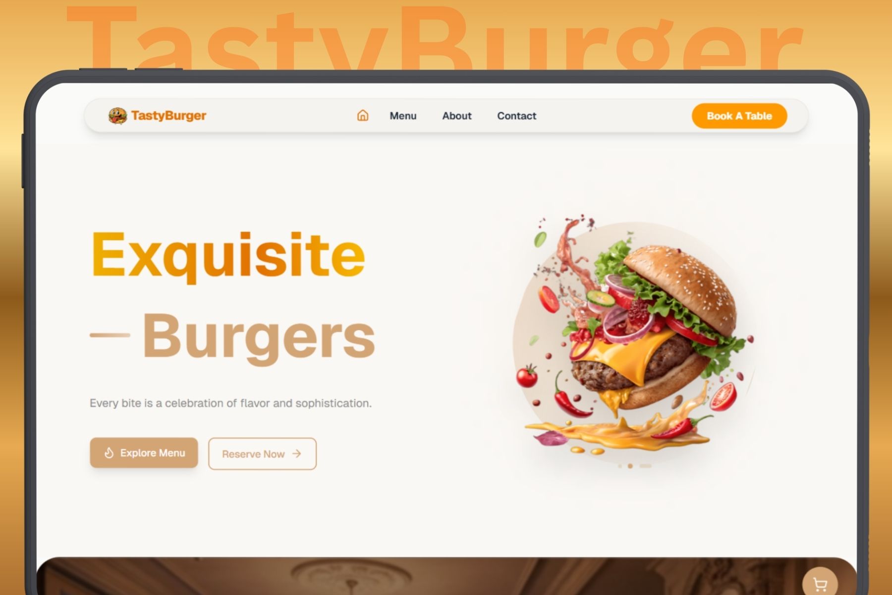 TastyBurger - Slide 3